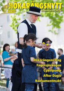 Hökarängens Dag Fagersjöskogen Cykelpump After Dagis