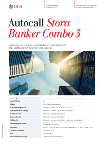 Autocall Stora Banker Combo 3