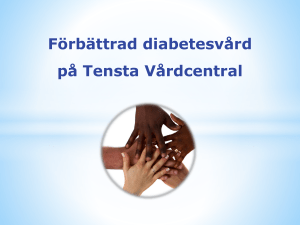 Förbättrad diabetesvård på Tensta vårdcentral- Anna