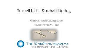 Sexual health and the role of the physiotherapist