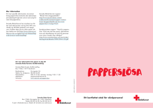 papperslösa - Röda Korset