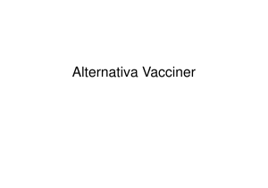 Alternativa vaccin