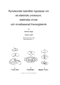 Rymdsonder bekräftar hypoteser om ett elektriskt universum