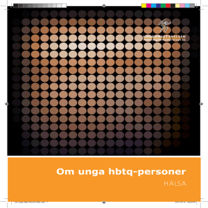 Om unga hbtq-personer