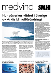 Hur påverkas vädret i Sverige av Arktis klimatförändring?