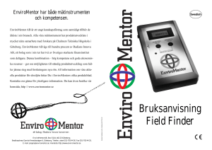 Field Finder - EnviroMentor AB