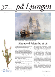 Slaget vid Falsterbo 1808 - Kulturföreningen Calluna