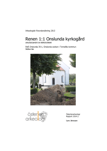 Österlenarkeologi rapport 2014:2