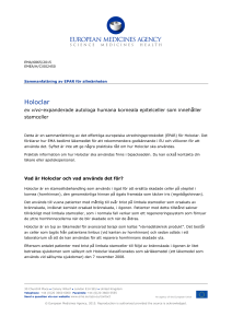 Holoclar - European Medicines Agency