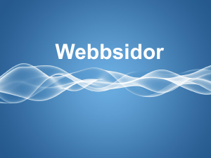 Webbsidor