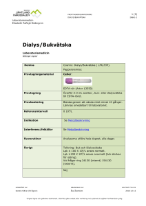 Dialys/Bukvätska
