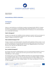 Zonegran, INN-zonisamide - European Medicines Agency
