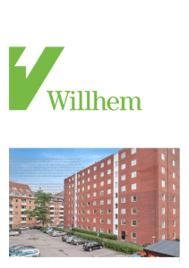 Willhemlyftet Willhem är ett bostadsbolag med starkt