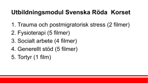 Utbildningsmodul Svenska Röda Korset