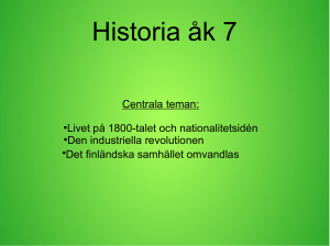 Historia åk 7