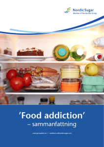 Food addiction” – sammanfattning