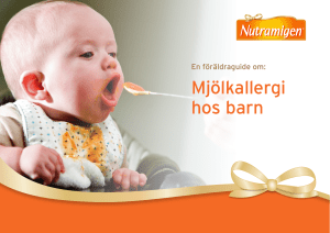 Ladda ned Mjölkallergi hos barn