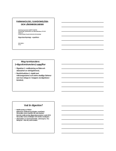 Digestionsfysiologi (pdf-handouts)