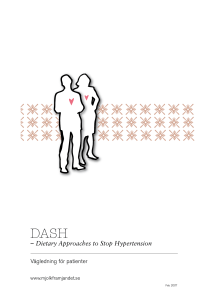 DASH – vägledning för patienter