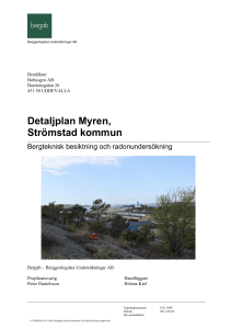Detaljplan Myren, Strömstad kommun