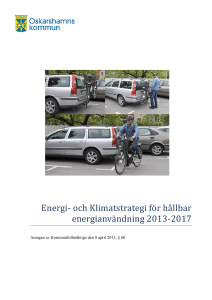 Energi- och Klimatstrategi för hållbar