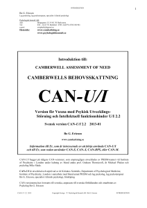 camberwells behovsskattning