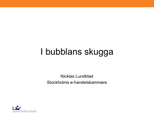 Presentation - Nicklas Lundblad
