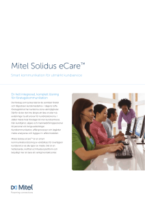 Mitel Solidus eCare™
