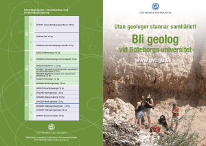 Bli geolog - Institutionen för geovetenskaper