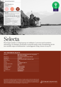 Selecta - Nordnet