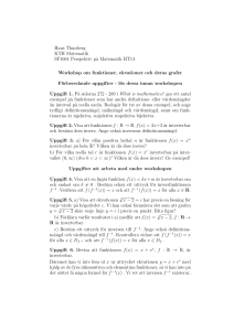 Hans Thunberg KTH Matematik SF1661 Perspektiv p˚a Matematik