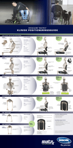 KLInISK POSItIOnerInGSGUIDe