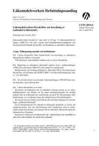 LVFS 2014:4 - Läkemedelsverket