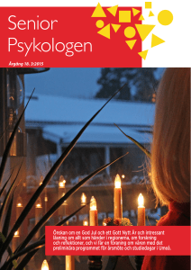 Senior Psykologen - Sveriges Psykologförbund