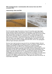1 PM 5- Sanddynskusten i Laholmsbukten efter stormen Gorm den