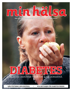 diabetes - Landstinget Sörmland