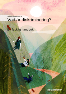 Vad är diskriminering?