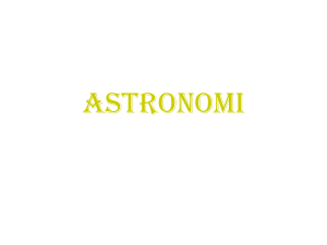 Astronomi power point 2