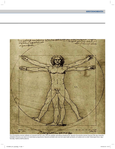 Den vitruvianska mannen målades av Leonardo da Vinci cirka 1490