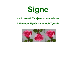 Signe - Samordningsförbundet Östra Södertörn