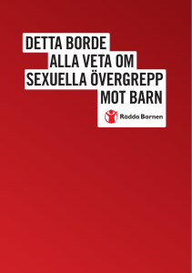 detta borde alla veta om sexuella övergrepp mot barn