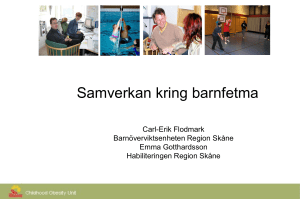 Uppföljning av behandlingsmodellen i Skåne