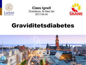 Claes Ignell - Graviditetsdiabetes