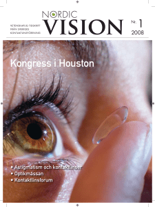 Kongress i Houston - Sveriges Kontaktlinsförening