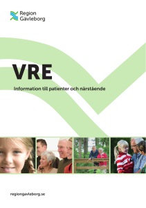 VRE - information till patienter och närstående