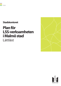 Plan för LSS-verksamhet