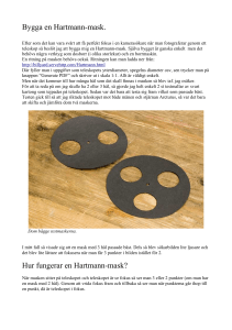 Bygga en Hartmann-mask. Hur fungerar en Hartmann
