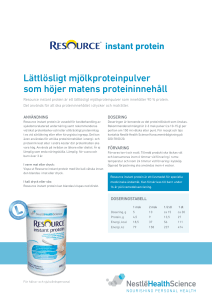 instant protein - Nestlé Health Science