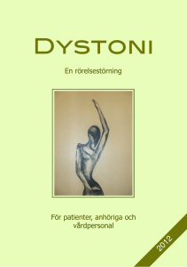 Ny Dystonibroschyr 2012