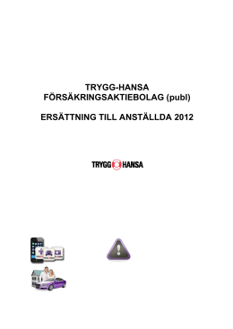 trygg hansa personförsäkring trygg hansa personförsäkring